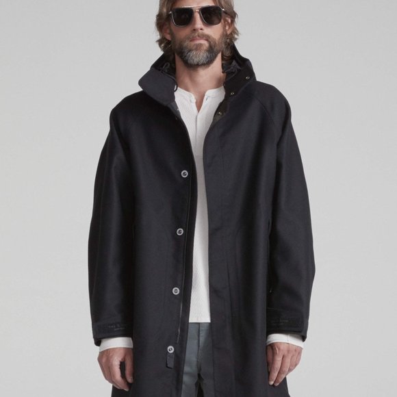 NWOT Rag & Bone X Agata Osti Reversible Wool Parka - Picture 2 of 11